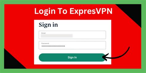 Switching the VPN On. . Express vpn log in
